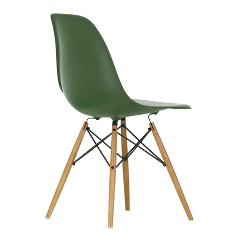 Cadeira Eames em Plástico DSW / Base maple